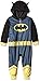 DC Comics Little Boys' Toddler Family Cosplay Union Suit, Gray, 4T