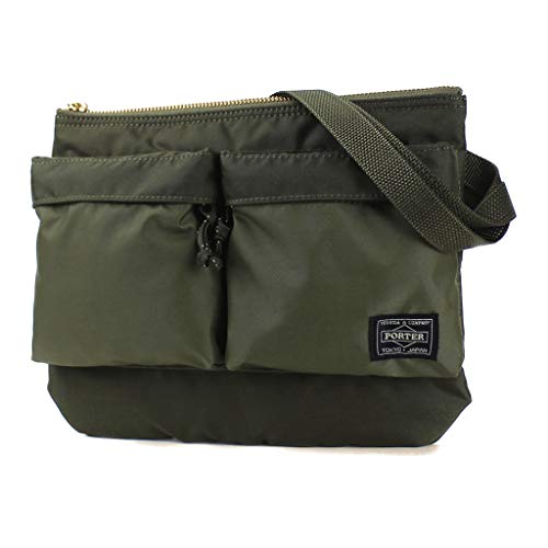 YOSHIDA PORTER FORCE SHOULDER BAG 855-05458 olive drab | eBay