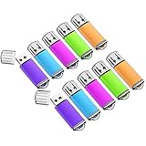 32GB USB Flash Drive 10 Pack with Easy-Storage Bag Memory Stick K&amp;ZZ Thumb Drives Gig Stick USB2.0 Pen Drive for Fold Digital Date Storage, Zip Drive, Jump Drive, Flash Stick, Mixed Colors