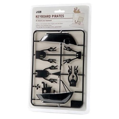 Keyboard Pirates Reminder Memo Note Holders 4 Pc Laptop Computer collection of cool unique weird amazon gift items