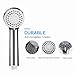 Shower Head, Blusmart 3 Function Handheld Showerhead, High Pressure Rainfull Chrome Finish Head with 60 Inch Stainless Steel Hose, Bathroom Accessories with Bracket, Screws and Teflon Tape