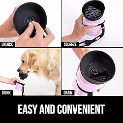 Gorilla Grip Leak Proof Portable Dog Water