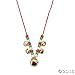 Beaded Jingle Bell Necklace Craft Activity Kit for Kids Jewelry Crafts-Makes 12