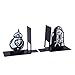 Seven20 Star Wars Droid Bookends - Decorative Metal R2-D2 and BB-8 Designs