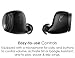 NuForce BEFREE5-BLACK Optoma Be Free5 Truly Wireless Earbuds with 16H Battery Life and Quick Charge Sweat Proof AAC Support Activate Siri and Google Assistant Headphone Black