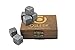 Whiskey Stones - Gift Set of 9 Pure Soapstone Chilling Rocks With Velvet Freezer Carrying Pouch | Reusable Ice Cubes | Prevents Water Dilution |Packed in Decorative High Quality Wood Souvenir Box