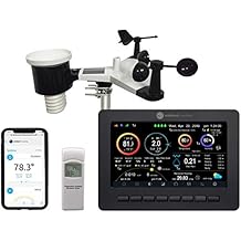 Estación meteorológica inteligente Ambient Weather WS-2000 con monitoreo remoto WiFi y alertas