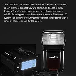 Godox TT685II-C E-TTL II GN60 2.4GHz Wireless HSS