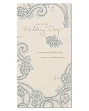 American Greetings Money Holder Wedding Card with Glitter