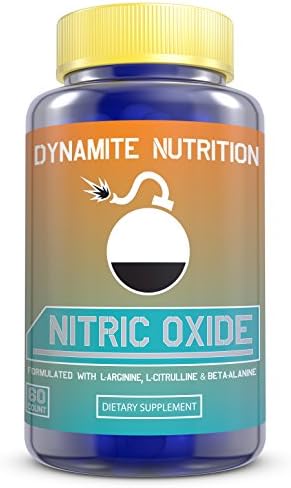 Nitric Oxide Booster - Explosive L Arginine - L Citrulline Malate - Beta Alanine - Nitric Oxide Supplement - Vascularity - Muscle Growth - Blood Flow