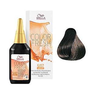 Wella Colour Fresh Semi-Permanent Hair Colour, No. 5/07 Hellbraun Natur Braun, 0.098 kg 8005610572673