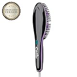 Calily Heated Hair Straightening Brush - Amazingly Fast and Easy Hair Straightener - Get the Perfect Hairstyle in Minutes
