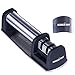 Kiko Fit Knife Sharpeners Kit - 2 Stage Professional Honing for Straight and Serrated Blades + Safe- Chopping Adjustable Finger Guard, Sharpens Dull Knives Quickly and Easy to Use