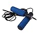 yueton Adjustable Crossfit Jump Rope with Precision Bearing and Foam Handles Best Jump Rope Weighted Skiping Rope for Cardio Fitness Training- Blue