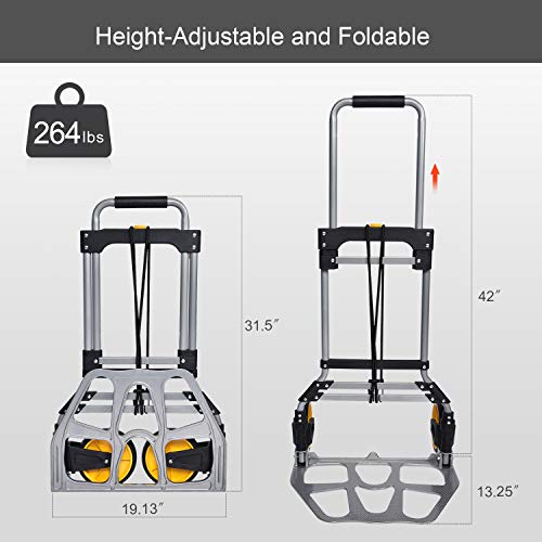 2 FULLWATT+Capacity+Aluminum+Portable+Telescoping
