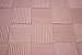 Soundproofing Acoustic Studio Foam - Rosy Beige Color - Wedge Style Panels 12”x12”x1” Tiles - 6 Pack