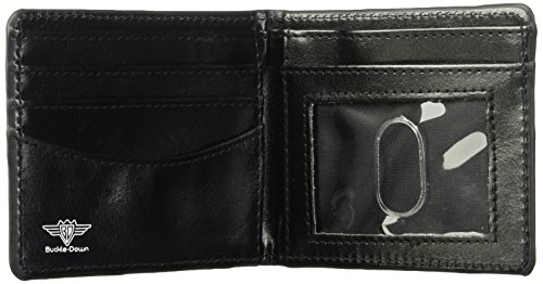 Buckle-Down Men's Wallet The Joker FOR President Seal Black/white/blue/red Accessory, -Multi, One Size
