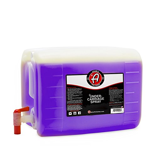 Adam's Invisible Undercarriage Spray - Quick and Easy to Use - Turn Your Wheel Wells Invisible - Leaves a Black Satin Finish (5 gallon)