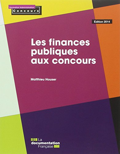 Les  finances publiques aux concours