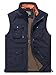 Gihuo Men's Lightweight Quick Dry Outdoor Multi Pockets Fishing Vest