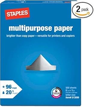 staples canada printer paper
