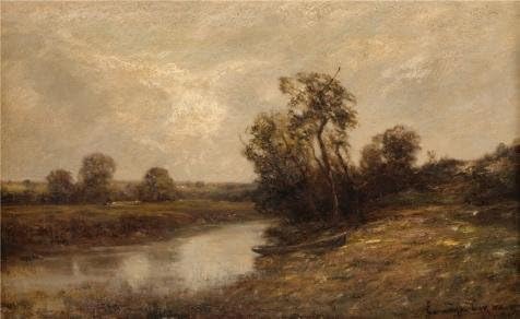 Amazon Com Oil Painting Edward Gay Eastchester Creek Near