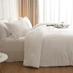 PHF Queen Comforter Set, 3 Pieces Soft Lightweight