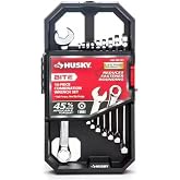 Husky BITE SAE Combination Wrench Set (10-Piece) HBCW10XLS
