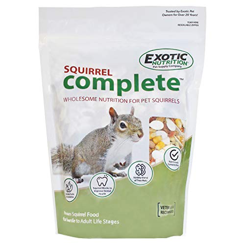 image for Exotic Nutrition Squirrel Complete (1.75 lb.) - Healthy Natural Food -