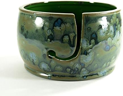 Ceramic Yarn Bowl Moss