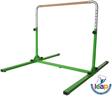 LeapGymnastics NEW Junior GymPro High Bar For Children (Green)