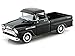 Showcasts Collectibles 1958 Chevy Apache Fleetside Pickup Truck 1/24 Scale Diecast Model Car Black
