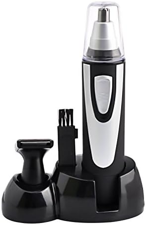 Nose And Ear Hair Trimmer,ETTG Portble Battery-Operated Trimmer Hairdresser Of Nose and Ear For Men(Black)