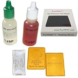 Gold Silver Test Acid Tester 14k Testing Stone Detect Metal 999 Sterling Jewelry + FAKE Gold & REAL Silver Bar Samples