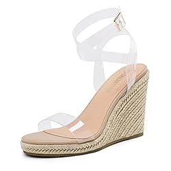 DREAM PAIRS Womens Open Toe Espadrilles Dressy