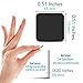 Webcam Cover (3 Pack, Black) - NanoTech Strong Adhesive Web Camera Protector for Laptops, Smartphones, Tablets and Desktop Computers - Gentle on Your Devices - Protect Your Privacy & Security