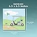 Blue Paper Napkins for Golf Birthday Party (6.5 x 6.5 Inches, 150 Pack)