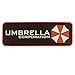 Umbrella Corporation Resident Evil Cosplay PVC Rubber 3D Hook-and-Loop Patch