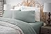Magnolia Organics Estate Collection Sheet Set - Queen, Sea Foam