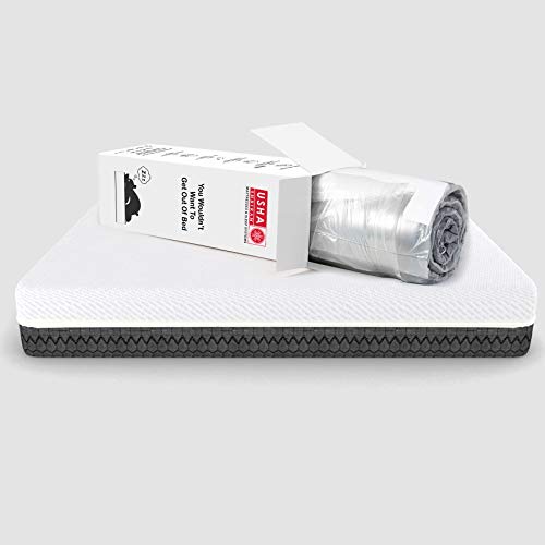 Usha Shriram ORTHO SENSE 3 ZONED PCM Cooling Memory Foam Queen 6 Inch Roll Packed Mattress,(78x60x6)