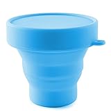 Collapsible Silicone Cup Foldable Sterilizing Cup for Menstrual Cup Moon Cup
