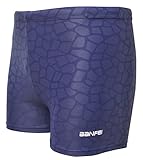 Vocni Men's Compression Quick Dry Rapid Swim Splice Square Leg Short Jammer Swimsuit