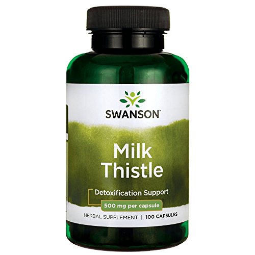 Swanson Milk Thistle Liver Support, Cleanse and Detox Supplement Seed