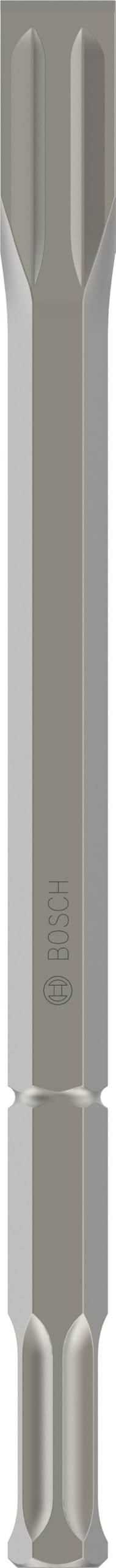 Bosch 1x PRO Hex 22-5C Flat Chisel (for Concrete, Brick, Ø mm, Professional Accessory Demolition Hammer)