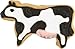 Fox Run Cow Cookie Cutter, 3-Inch, Stainless Steel