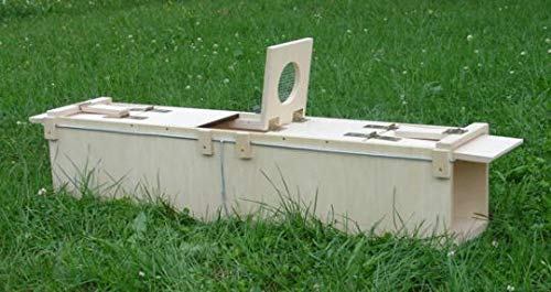 Waidjagd präsentiert Heka Marderfalle, 100x20x20cm - auch zum Fang von Iltissen, Kaninchen und Katzen, XXL Version…