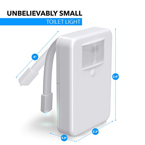 LumiLux Toilet Light with Motion Detection Sensor 16Color LED