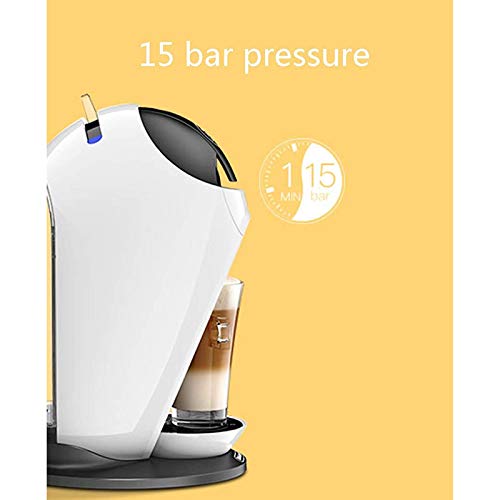 JJSFJH Kapsel Kaffeemaschine Espressomaschine mit Milch frucher, 1-4 Tasse Kaffeemaschine Latte Cappuccino Maschine… – Bild 5