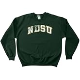 NCAA North Dakota State Bison 50/50 Blended 8-Ounce Vintage Arch Crewneck Sweatshirt