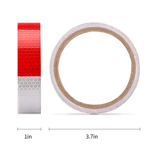 1 X4yard+Waterproof+self+adhesive+tape+reflective+Conspicuity+reflectante